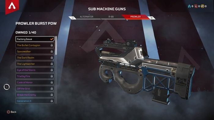 Prowler Burst PDW - Apex Legends