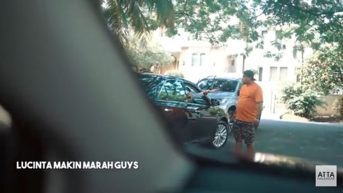 Asisten Atta Halilintar, Ale, marah karena Lucinta Luna datang dengan cara tak sopan.