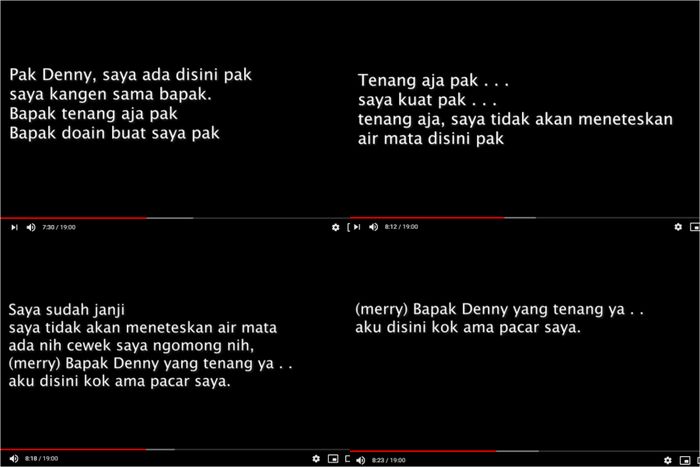 Voice note Raffi Ahmad untuk Denny Cagur (part 1)