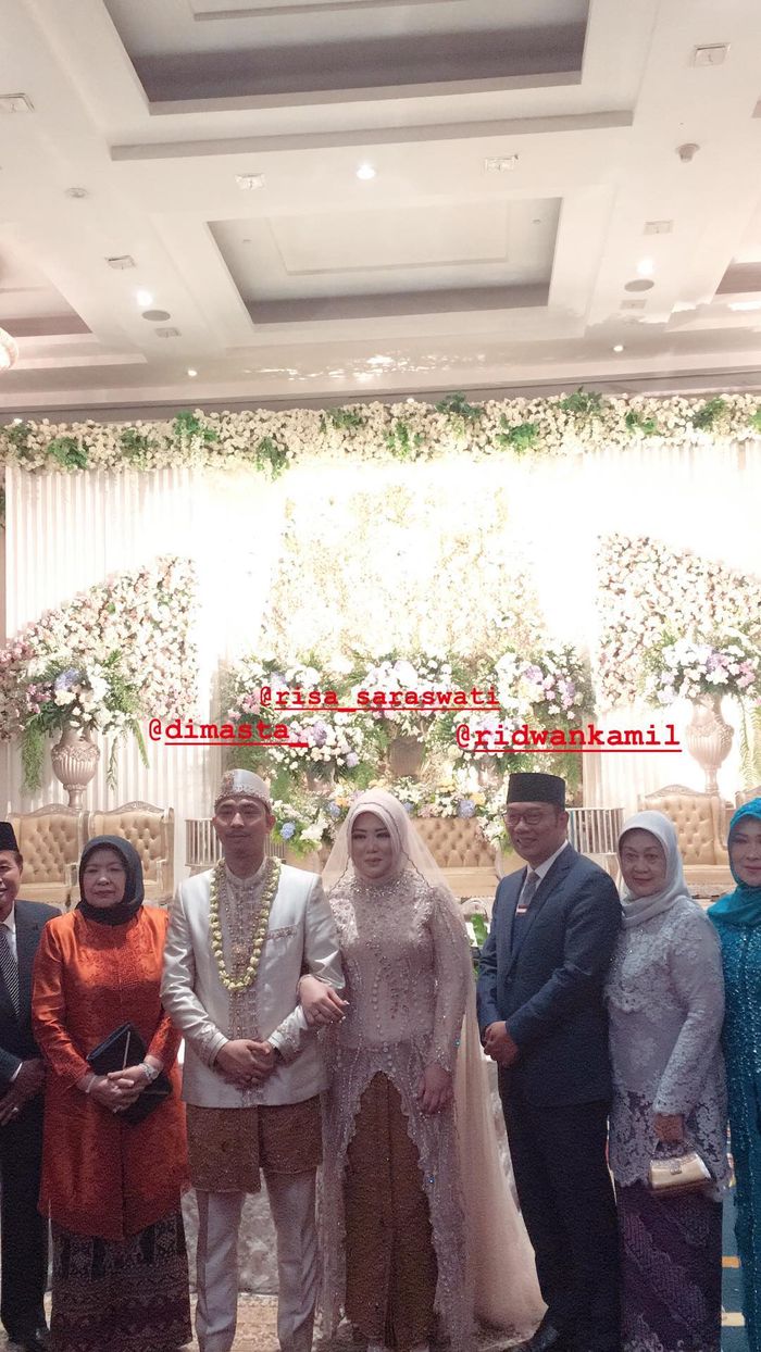 Risa Saraswati resmi menikah dengan Dimas Tri Aditiyo