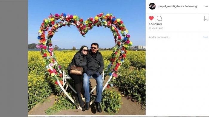Dimabuk Asmara, Potret Mesra Valentine Day BTP dan Puput Nastiti Devi Bak ABG Pacaran!