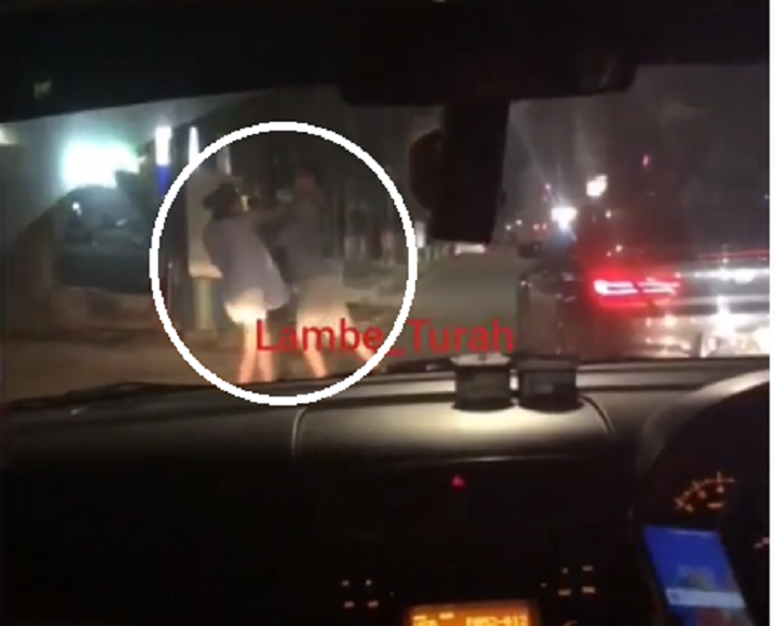 Al GHazali diduga mendorong pacarnya sampai jatuh