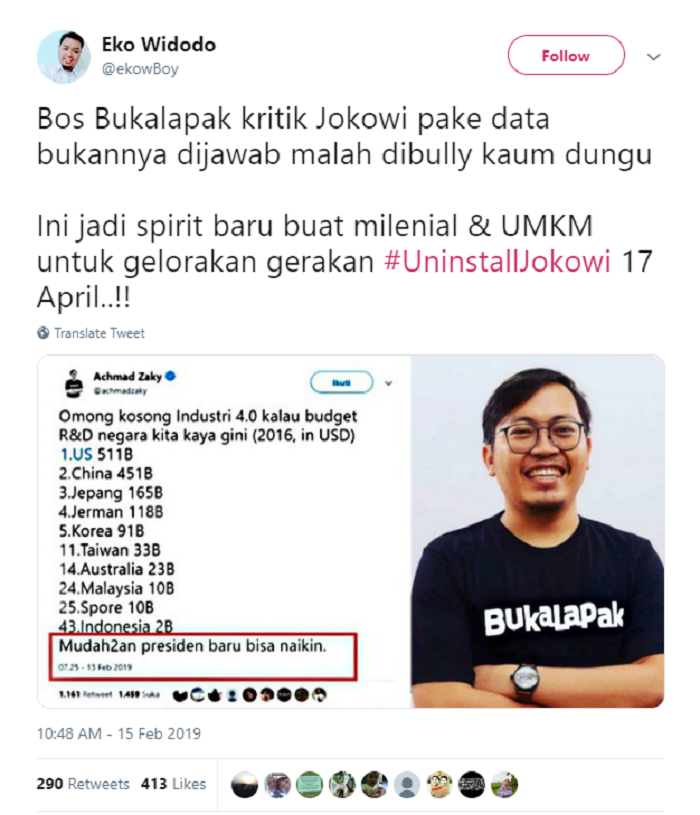 Cuitan netizen