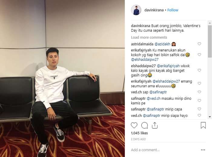 Davin Kirana masih Jomblo