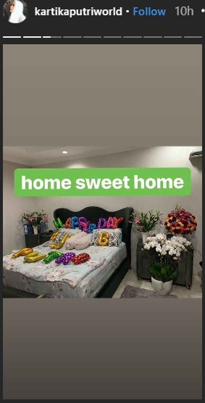 Diduga Umumkan Kehamilan, Kartika Putri Ternyata Memiliki Kamar Seperti Hotel, Sederhana nan Simpel!