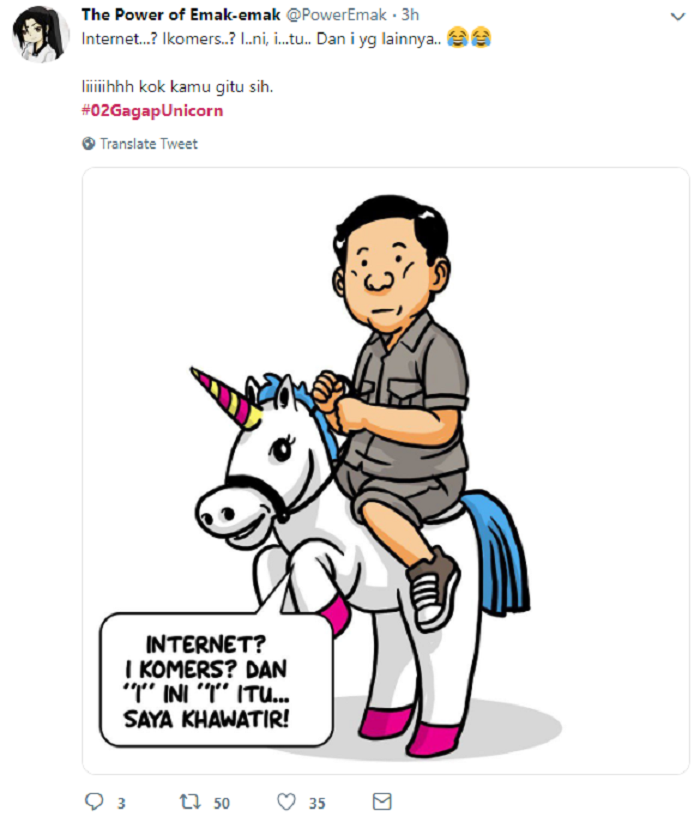 Perang Tagar #JokowiBohongLagi dan #02GagapUnicorn Jadi Trending di Twitter