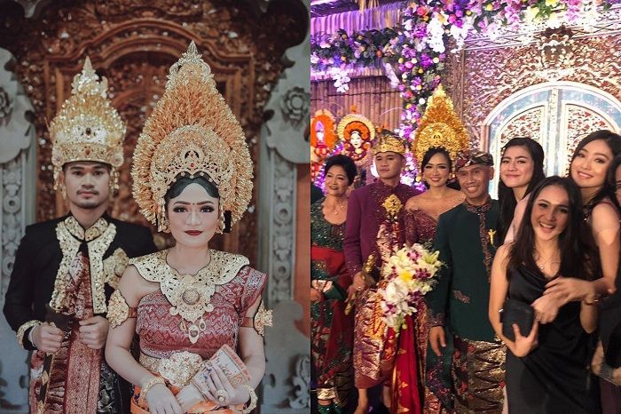 Penampilan para selebriti papan atas saat hadiri pernikahan anak Ajik Krisna