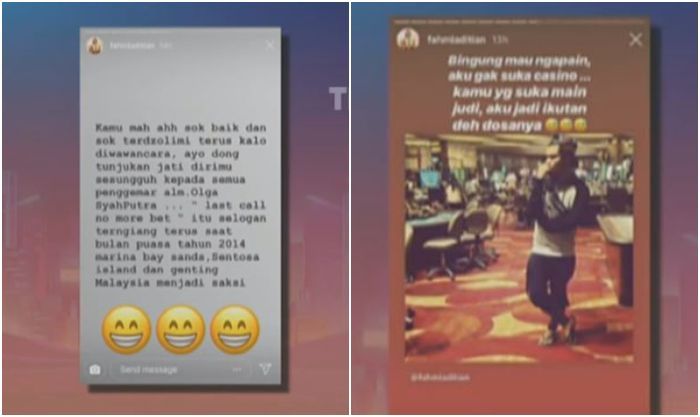 Status di Instagram