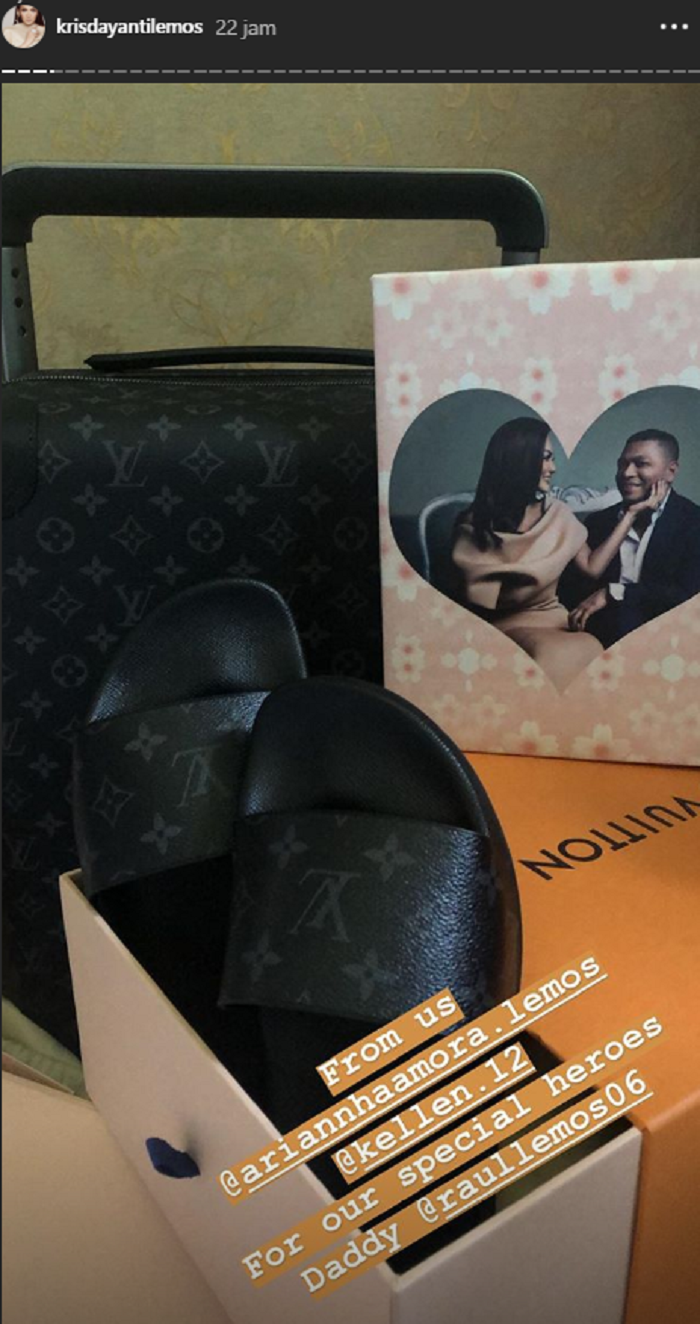 Hadiah dari Krisdayanti untuk suaminya, Raul Lemos.