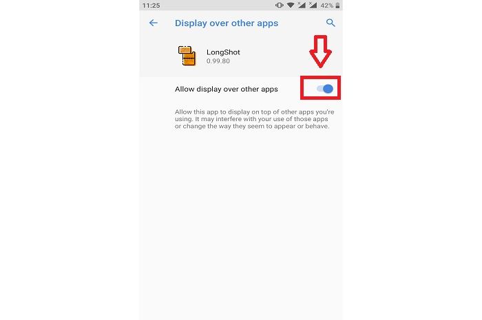 Tampilan aplikasi LongShot untuk screenshot atau capture chat WhatsApp panjang