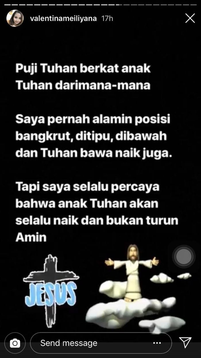 Curhat Valentina yang Pernah Alami Pasang Surut Dunia Bisnis