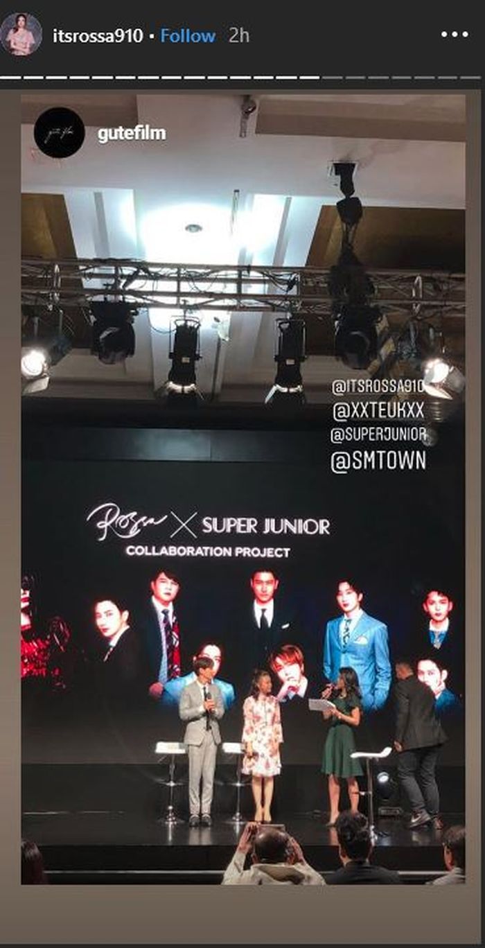 Akan Kolaborasi Bersama, Rossa Pamer Foto Bareng Leeteuk Super Junior