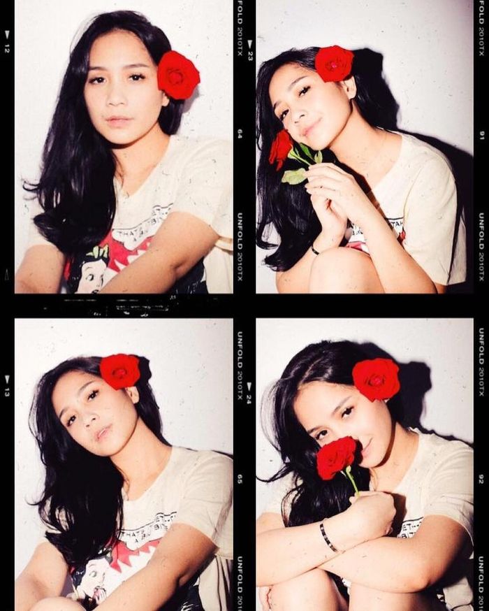 Cantik dan memesona Nagita Slavina saat pakai kaos