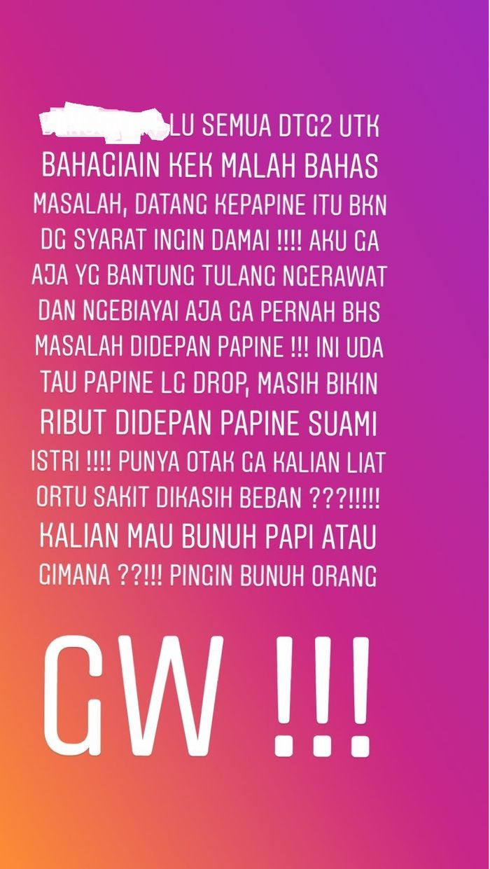 Unggahan Dewi Perssik