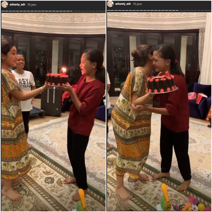 Pengasuhnya terharu dapat kejutan dari Ashanty