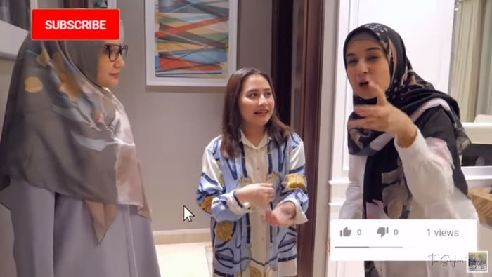 Prilly Latuconsina minta didandani gaya hijab oleh Shireen dan Zaskia Sungkar
