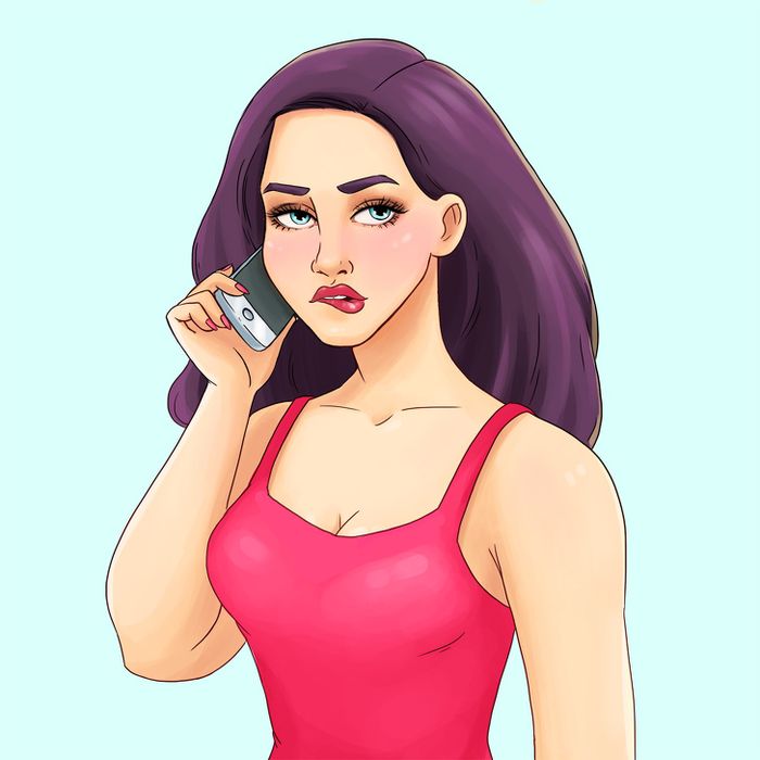 Mereka menjilat dan menggigit bibir mereka