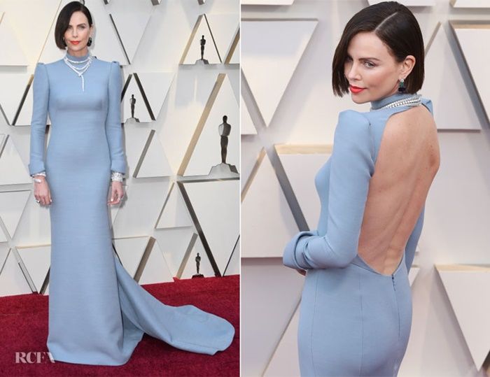 Deretan Selebriti Hollywood dengan Busana Terbaik di Oscar 2019, Siapa Favoritmu? - Charlize Theron