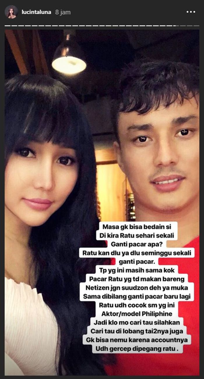 Lucinta Luna pamer pacar baru.