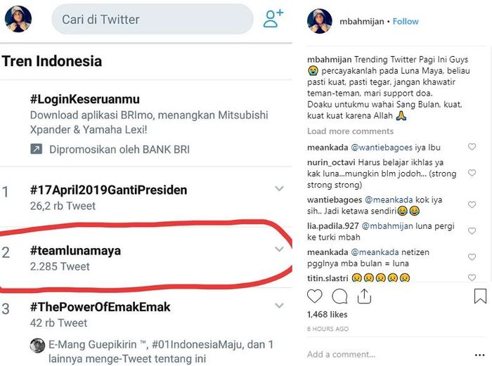 Unggahan Mbah Mijan Instagram/ @mbahmijan