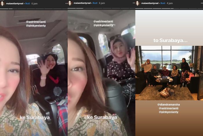 Maia kedatangan tamu dari Australia