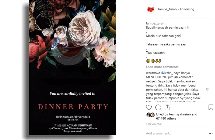 Mewahnya Pesta Pernikahan Syahrini-Reino Barack di Jepang Terekspos, Acaranya dari Sarapan Sampai Dinner!