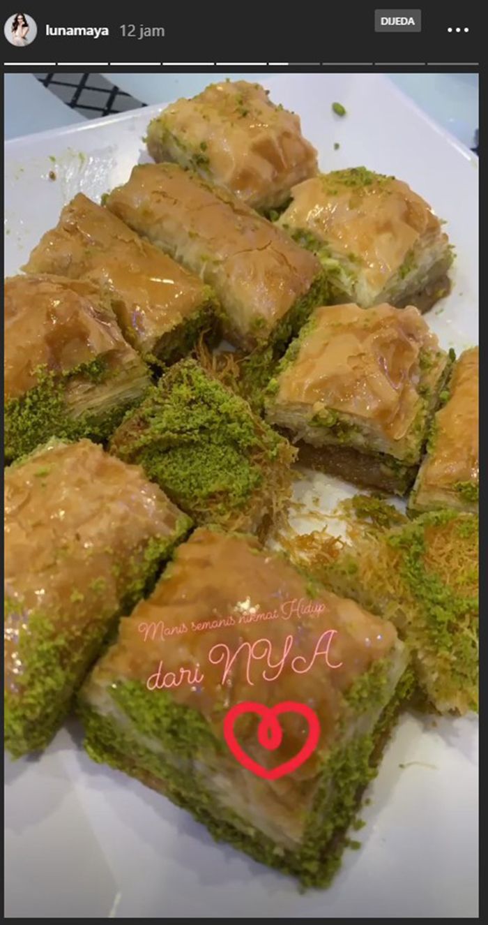 Dapat Restu Dari Ibu Faisal Nasimuddin, Luna Maya Unggah Foto Makanan dengan Tulisan Ini, Pertanda Sudah Move On?
