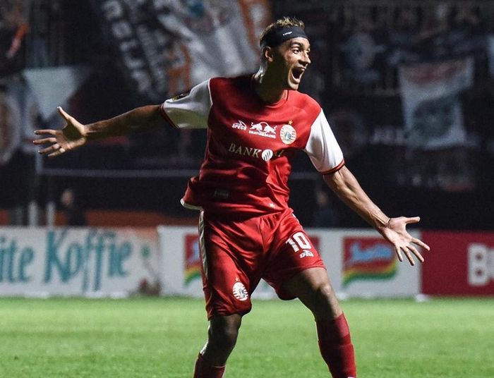 Gelandang serang Bruno Matos gagal membawa Persija Jakarta ke semifinal Piala Presiden 2019.