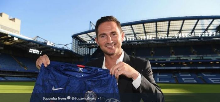Frank Lampard jadi pelatih Chelsea pada 4 Juli 2019.