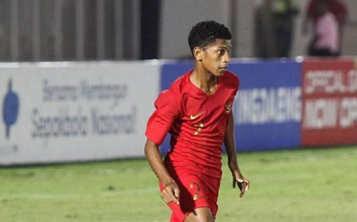 Mendiang Alfin Lestaluhu, pemain timnas U-16 Indonesia yang meninggal dunia karena encepahlitis atau radang otak atau infeksi otak pada Kamis (31/10/2019).
