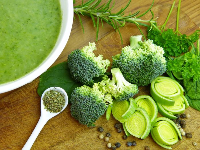Ilustrasi sayuran hijau dapat meningkatkan imun