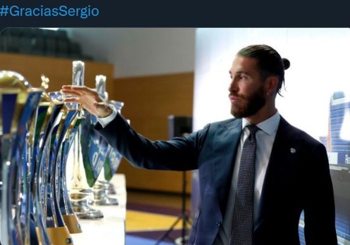 Sergio Ramos berpisah dengan Real Madrid pada Rabu (16/6/2021).