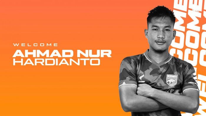 Pemain anyar Borneo FC, Ahmad Nur Hardianto