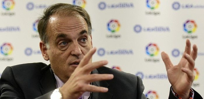 Presiden La Liga, Javier Tebas,