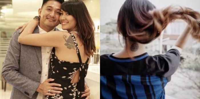 Hasil gambar untuk <a href='https://pontianak.tribunnews.com/tag/tato' title='tato'>tato</a> Sharena Delon