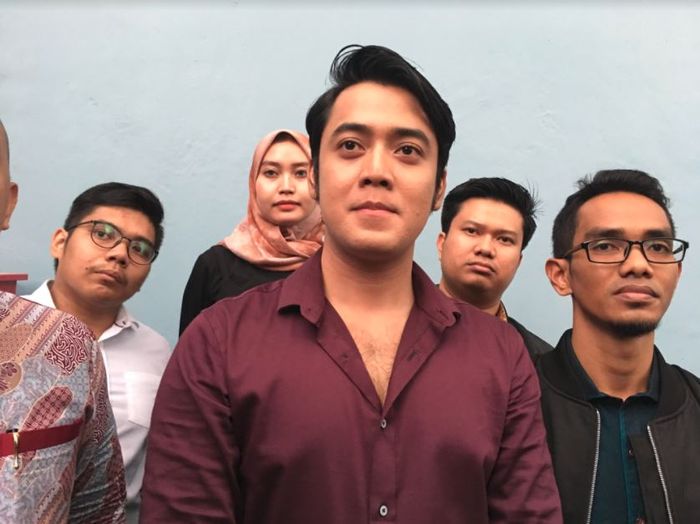 Kriss Hatta saat ditemui Grid.ID di Kapten Tendean, Jakarta Selatan, Senin (26/3/2018). (Menda Clara Florencia/Grid.ID)