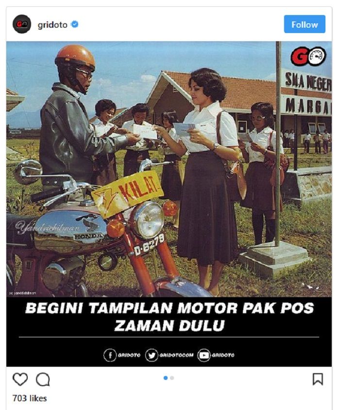 Poster Iklan Motor Jadul – Tulisan