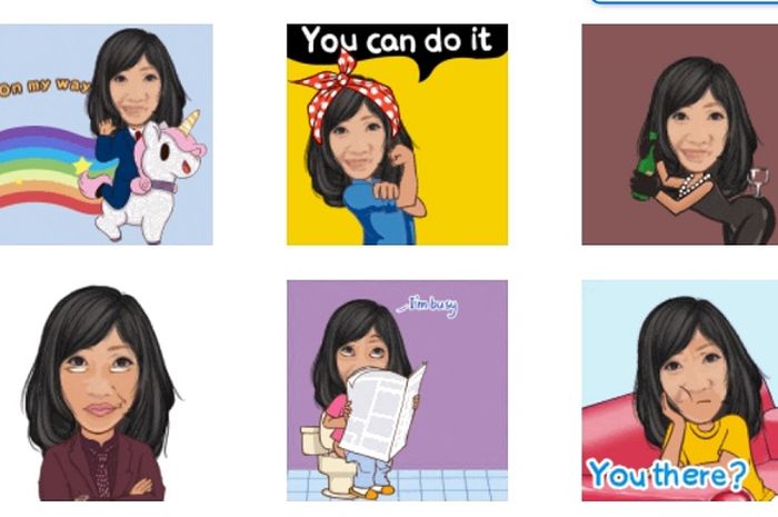 Unduh Bbmoji Instagram Girl Effect Unduh Bbmoji Instagram Girl Effect