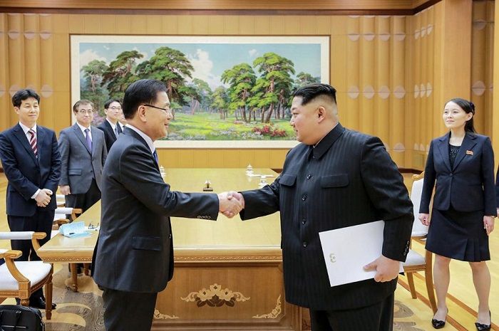 Kim Jong Un kunjungi Korea Selatan