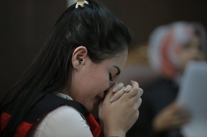 Jennifer Dunn saat dijumpai Grid.ID di Pengadilan Negeri Jakarta Selatan, Kamis (24/5/2018). Siti Sarah Nurhayati/Grid.ID