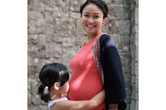 Hasil gambar untuk cici panda hamil