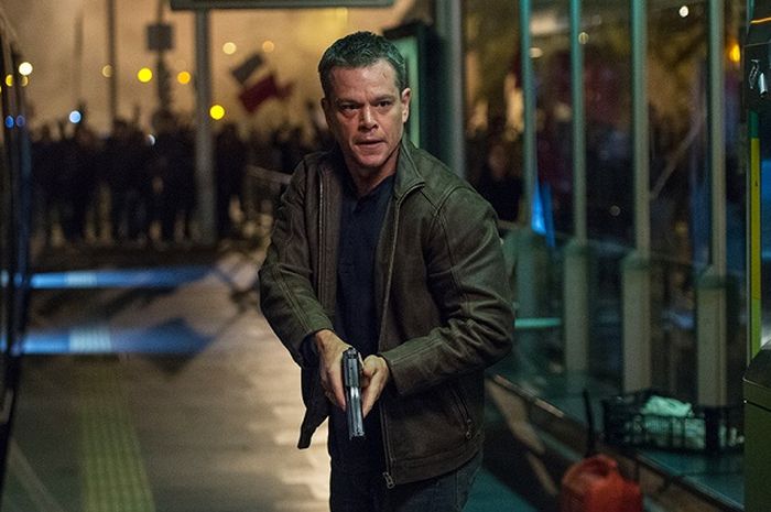Matt Damon dalam film Jason Bourne
