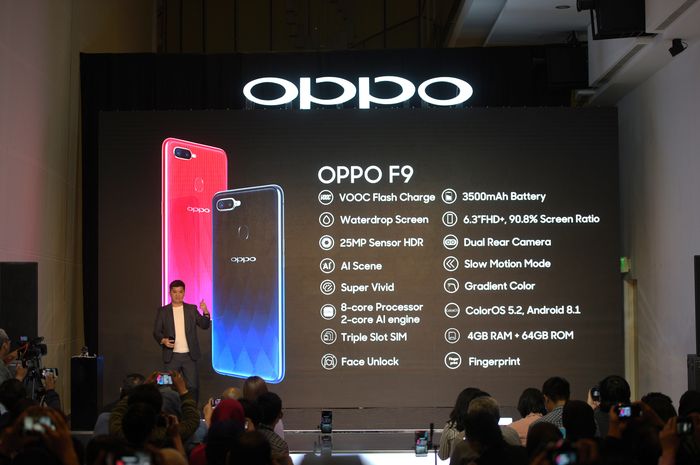 Spesifikasi Oppo F9