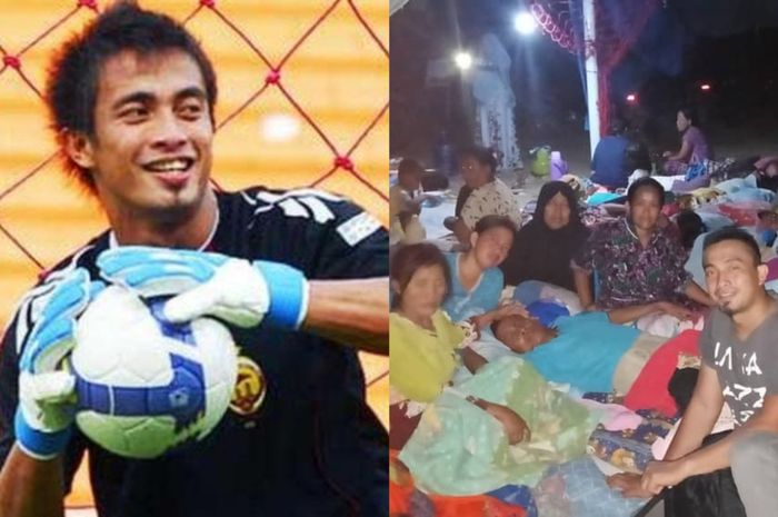 Ferry Rotinsulu, mantan kiper Timnas salah satu korban gempa tsunami Palu.