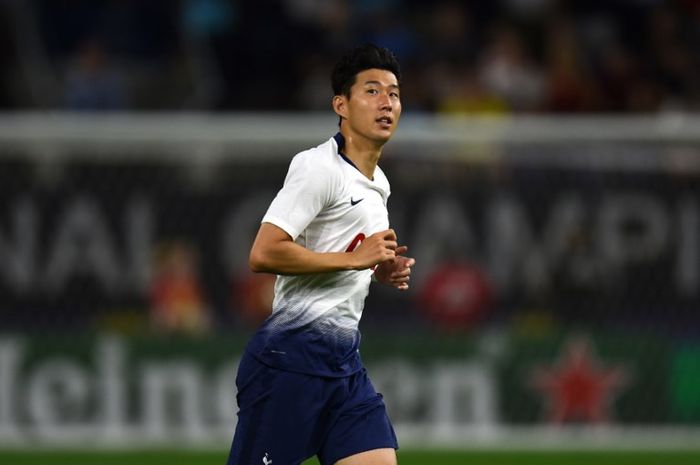 Gelandang Tottenham asal Korea, Son Heung-min.