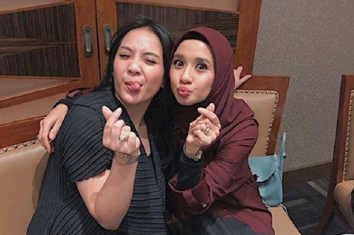 Nagita Slavina dan Laudya Cynthia Bella