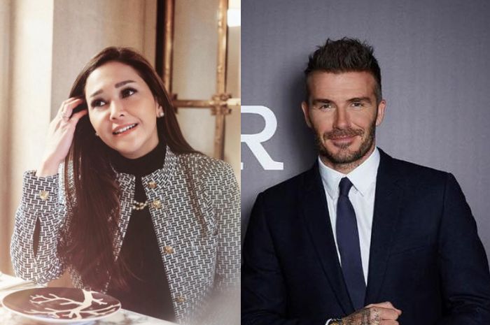 Maia Estianty dan David Beckham
