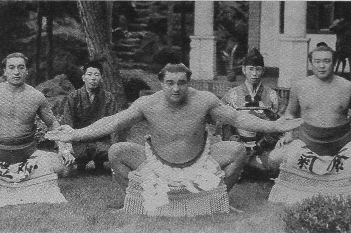 Pegulat sumo di tahun 1940-an