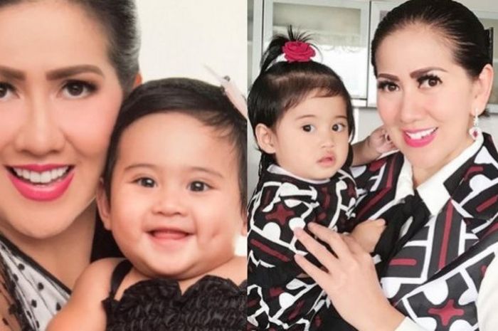 Venna Melinda bersama Vania Athabina.