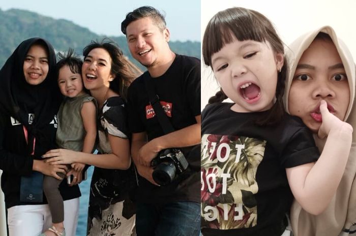 Potret kebersamaan Gempi dan pengasuhnya